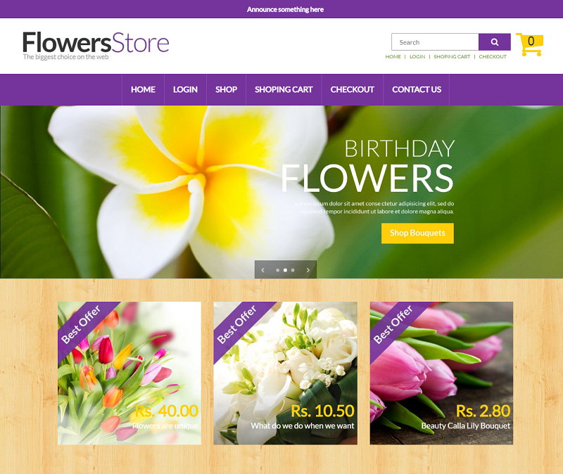 Flower Shop