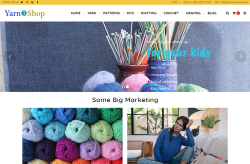 Yarn Shop Shopify Theme